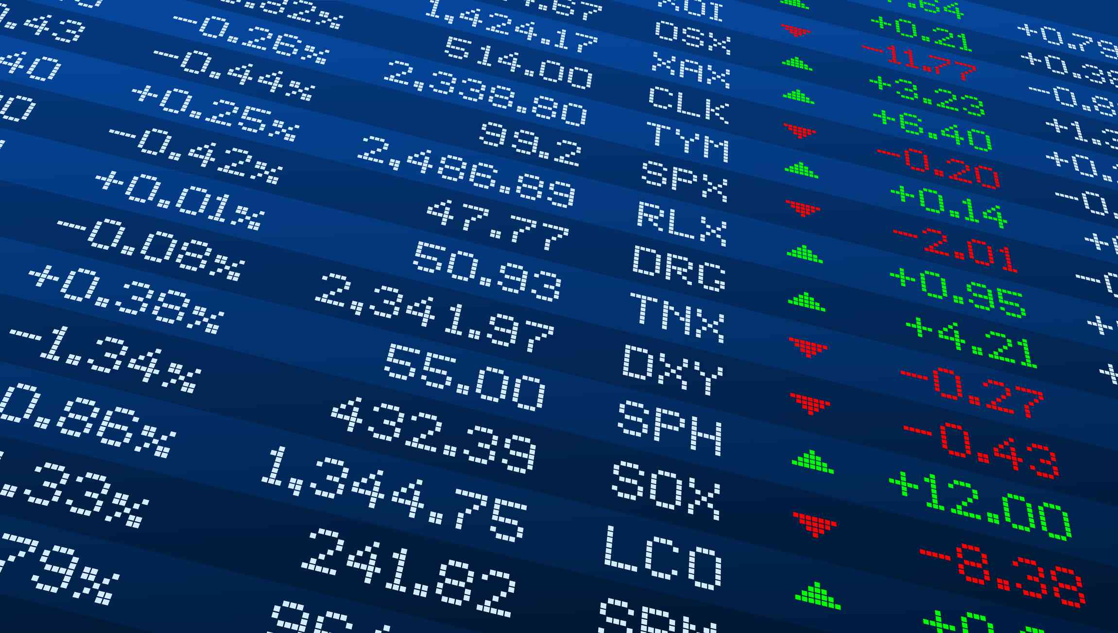Picture of stock chart